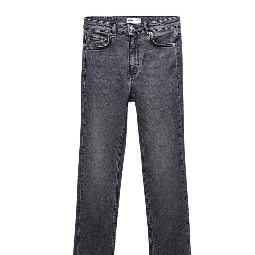 Zara split skinny jean